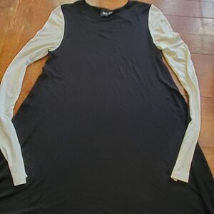 Asos black and white dress size 4